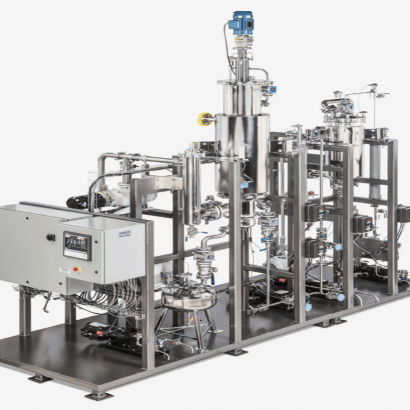 Pope 12”, 2-Stage Wiped-Film Polymer Devolatilization System-min